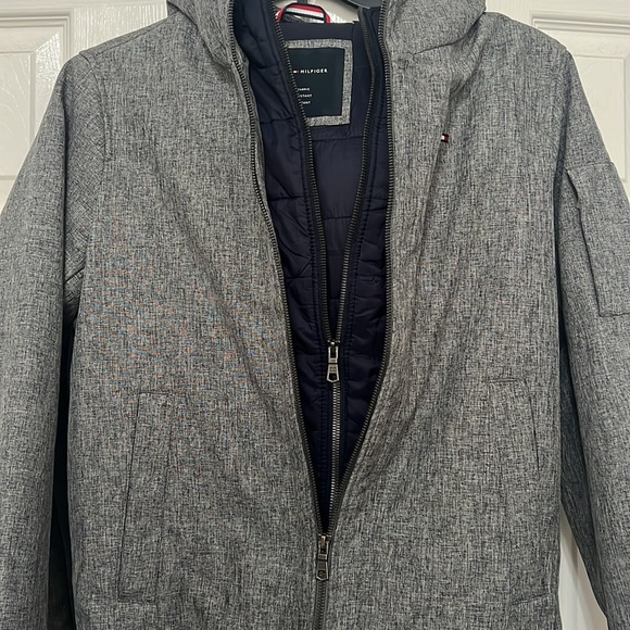 NWOT Tommy Hilfiger soft shell active filled bomber jacket - Picture 2 of 6